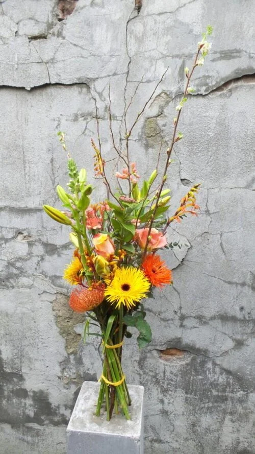 Plukboeket Oranje - Geel